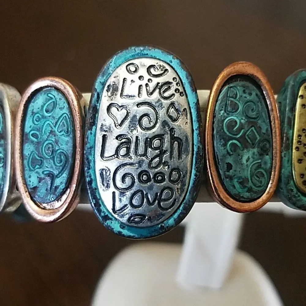 Kim Rogers Live Laugh Love Bracelet